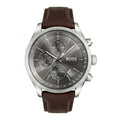 Hugo Boss Men S Watch Chronograph Grand Prix Grey Hb1513476 -korean beauty