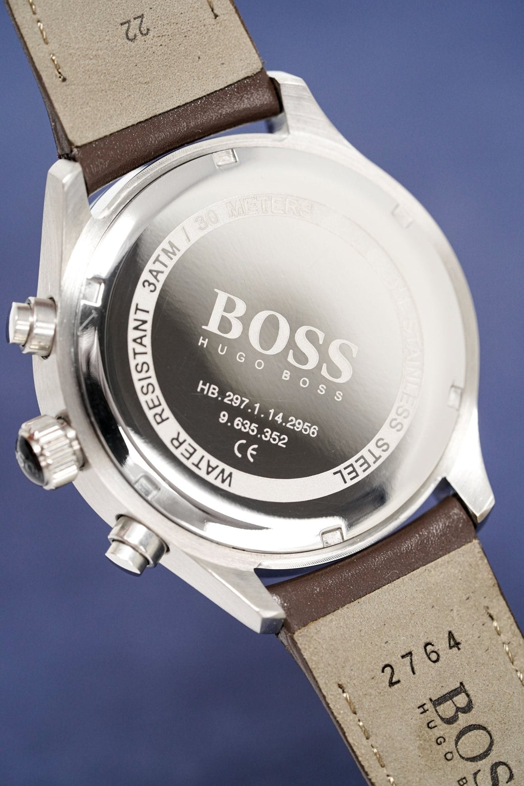 Hugo Boss Men S Watch Chronograph Grand Prix Grey Hb1513476 -korean beauty