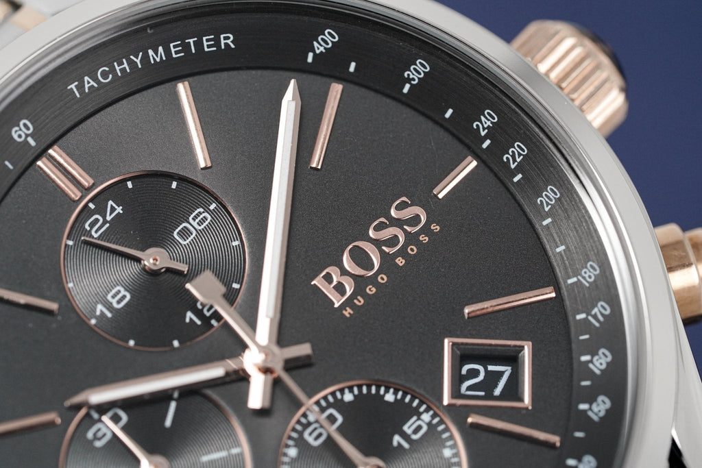 Hugo Boss Men S Watch Chronograph Grand Prix Hb1513473 -korean beauty