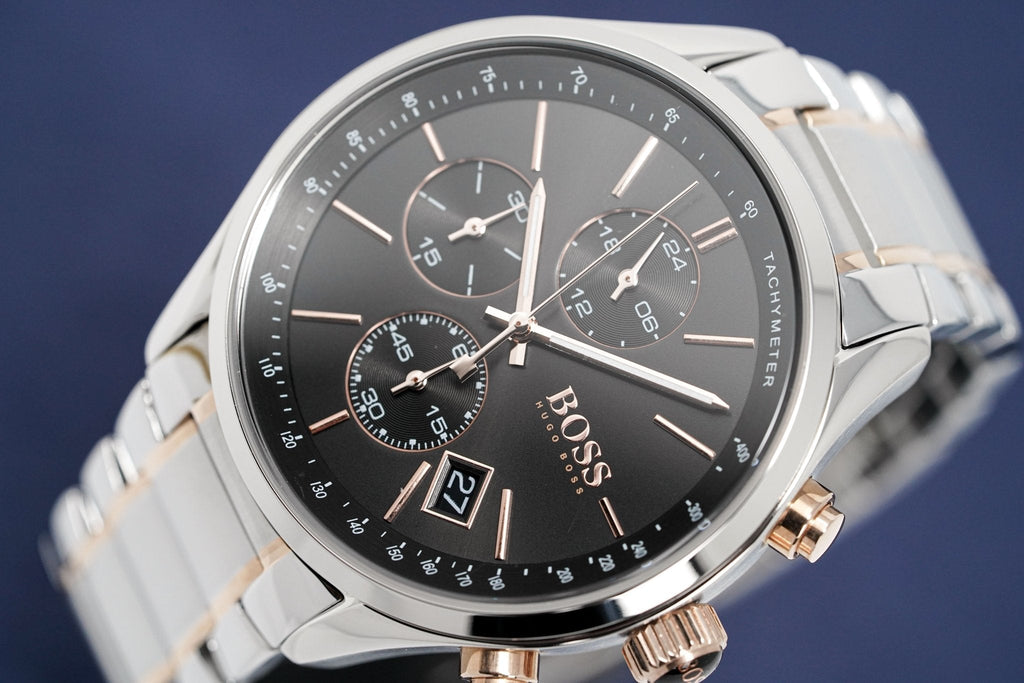 Hugo Boss Men S Watch Chronograph Grand Prix Hb1513473 -korean beauty