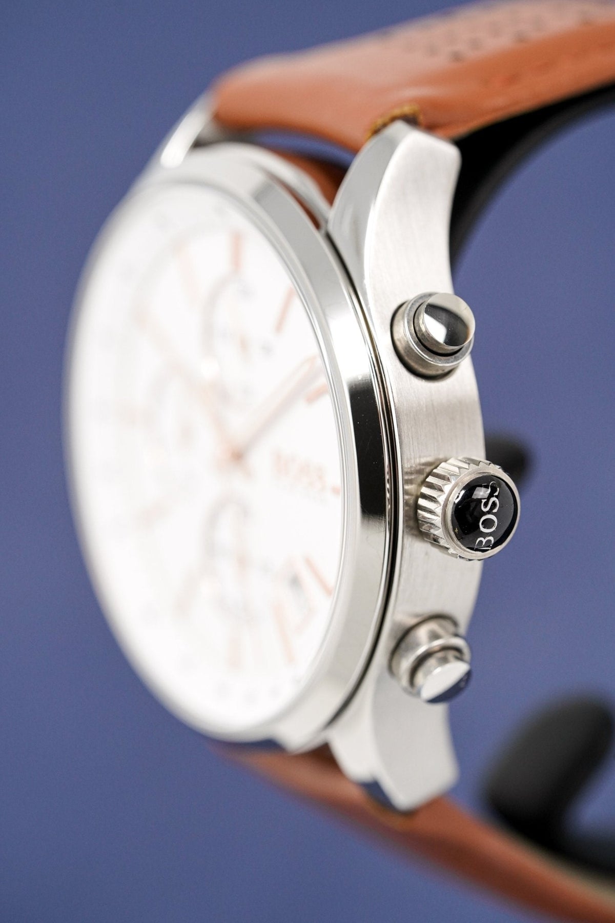 Hugo Boss Watch Chronograph Grand Prix White Hb1513475 -korean beauty
