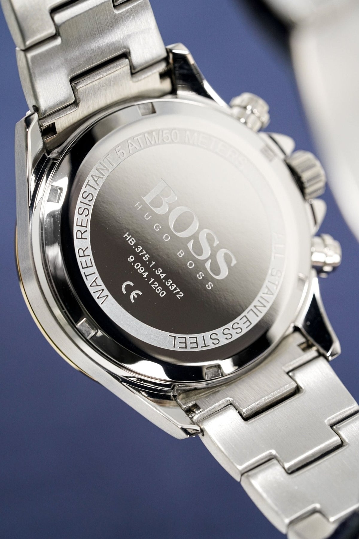 Hugo Boss Watch Chronograph Hero Two Tone Blue Hb1513767 -korean beauty