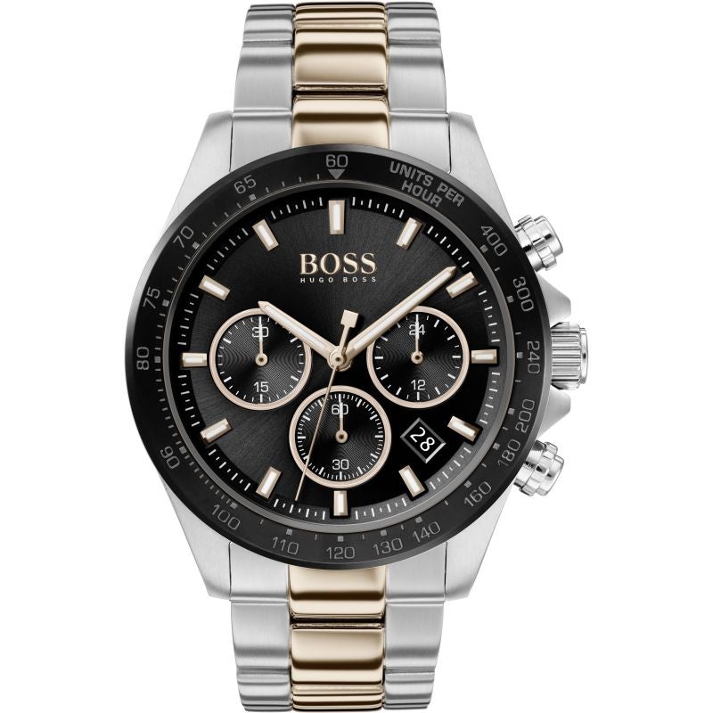Hugo Boss Men S Watch Chronograph Hero Two Tone Hb1513757 -korean beauty