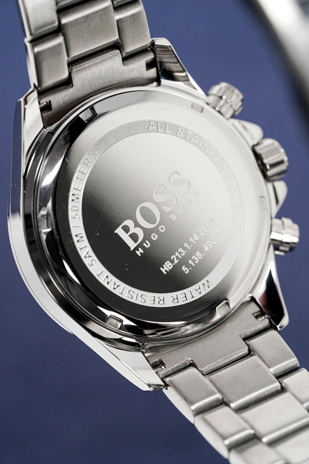 Hugo Boss Men S Watch Chronograph Ikon Black Hb1512965 -korean beauty