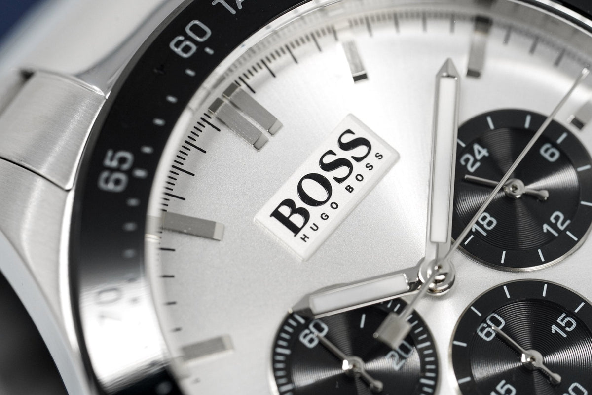 Hugo Boss Men S Watch Chronograph Ikon Panda Hb1512964 -korean beauty