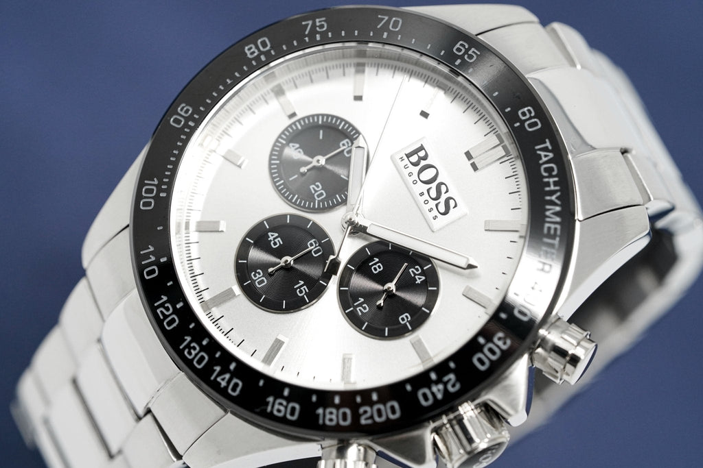 Hugo Boss Men S Watch Chronograph Ikon Panda Hb1512964 -korean beauty