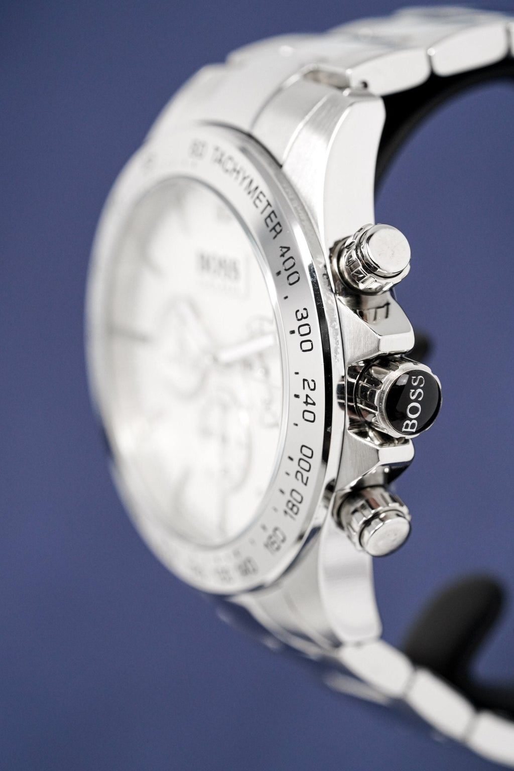 Hugo Boss Men S Watch Chronograph Ikon Silver Hb1512962 -korean beauty