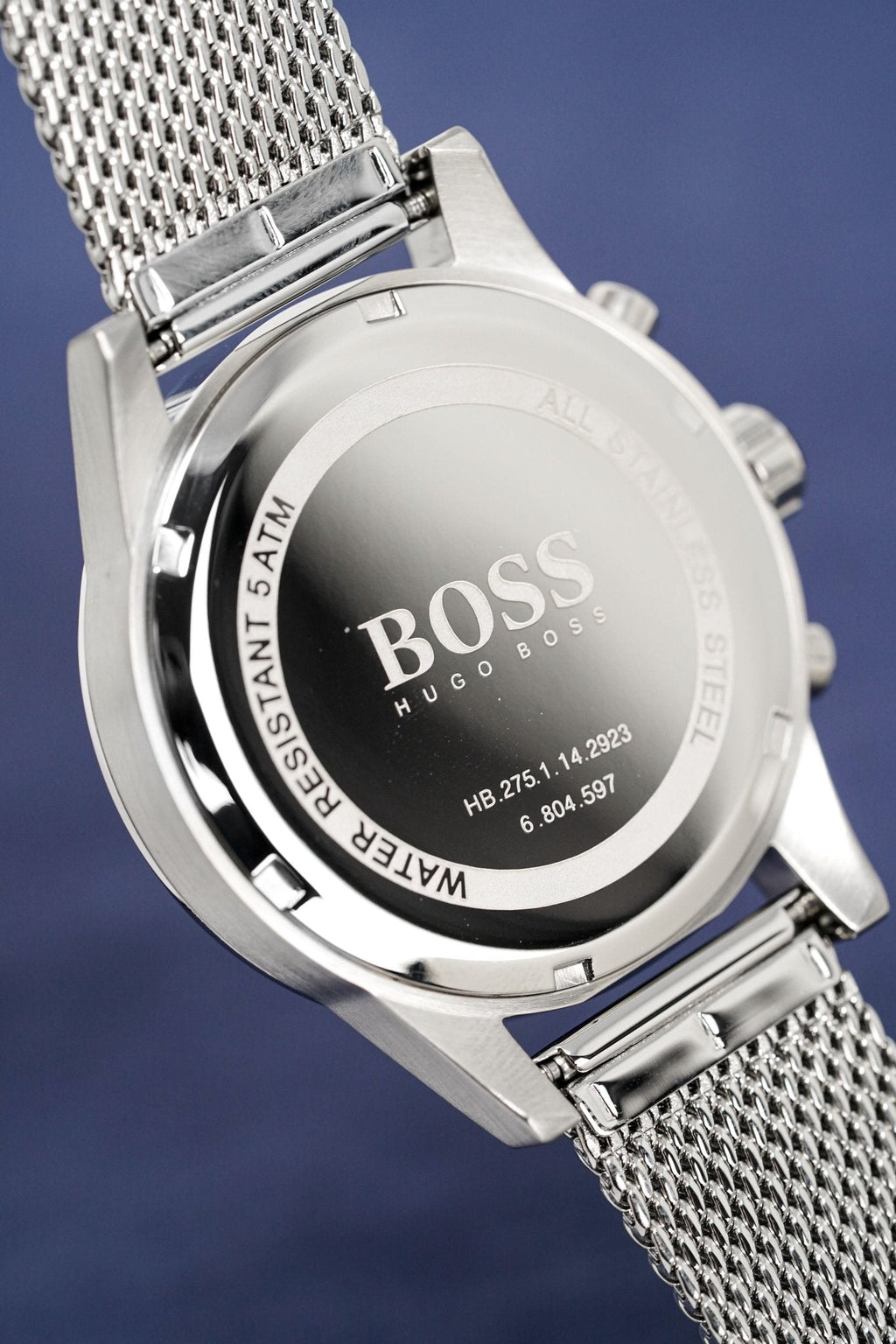 Hugo Boss Watch Chronograph Jet Blue Hb1513441 -korean beauty