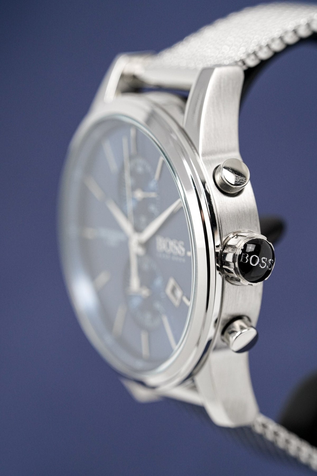 Hugo Boss Watch Chronograph Jet Blue Hb1513441 -korean beauty