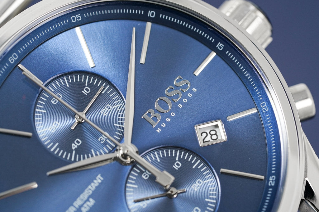 Hugo Boss Watch Chronograph Jet Blue Hb1513441 -korean beauty