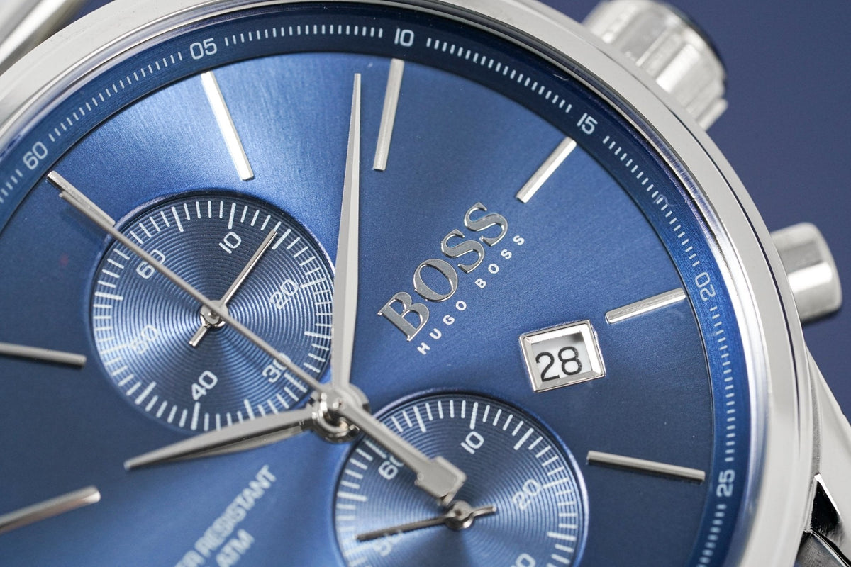Hugo Boss Watch Chronograph Jet Blue Hb1513441 -korean beauty