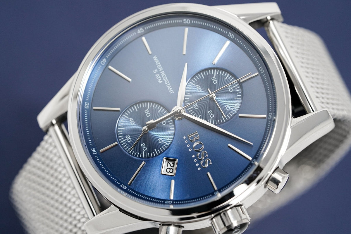 Hugo Boss Watch Chronograph Jet Blue Hb1513441 -korean beauty
