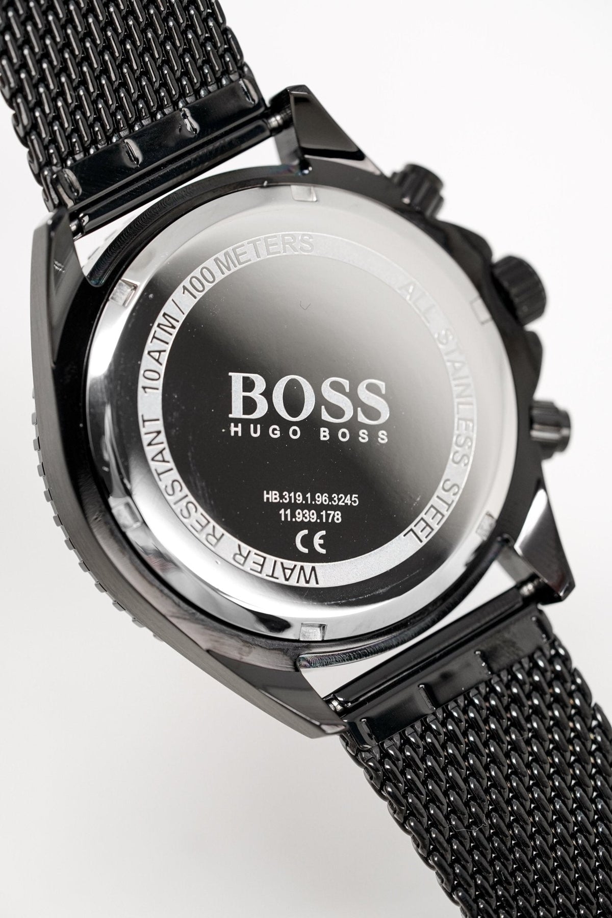 Hugo Boss Men S Watch Chronograph Ocean Edition Blue Hb1513702 -korean beauty