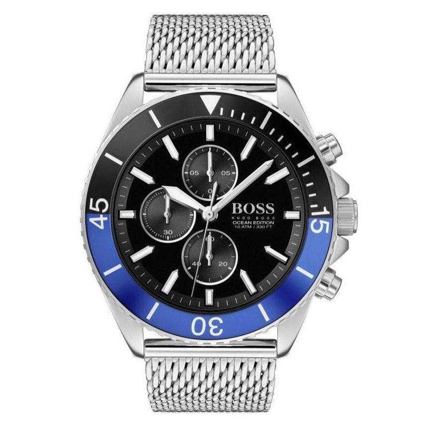 Hugo Boss Men S Watch Chronograph Ocean Edition Hb1513742 -korean beauty