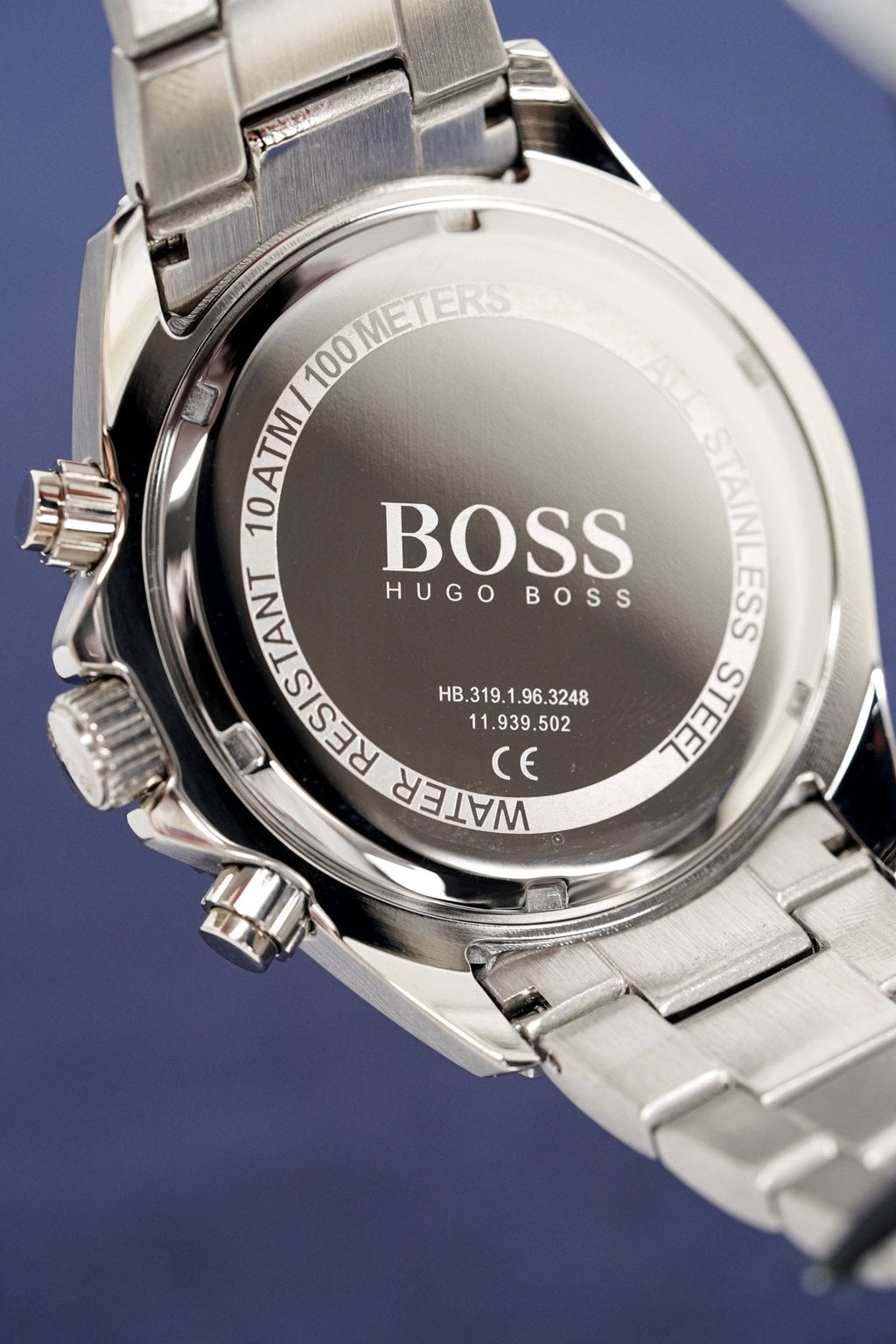Hugo Boss Men S Watch Chronograph Ocean Edition Two Tone Hb1513705 -korean beauty