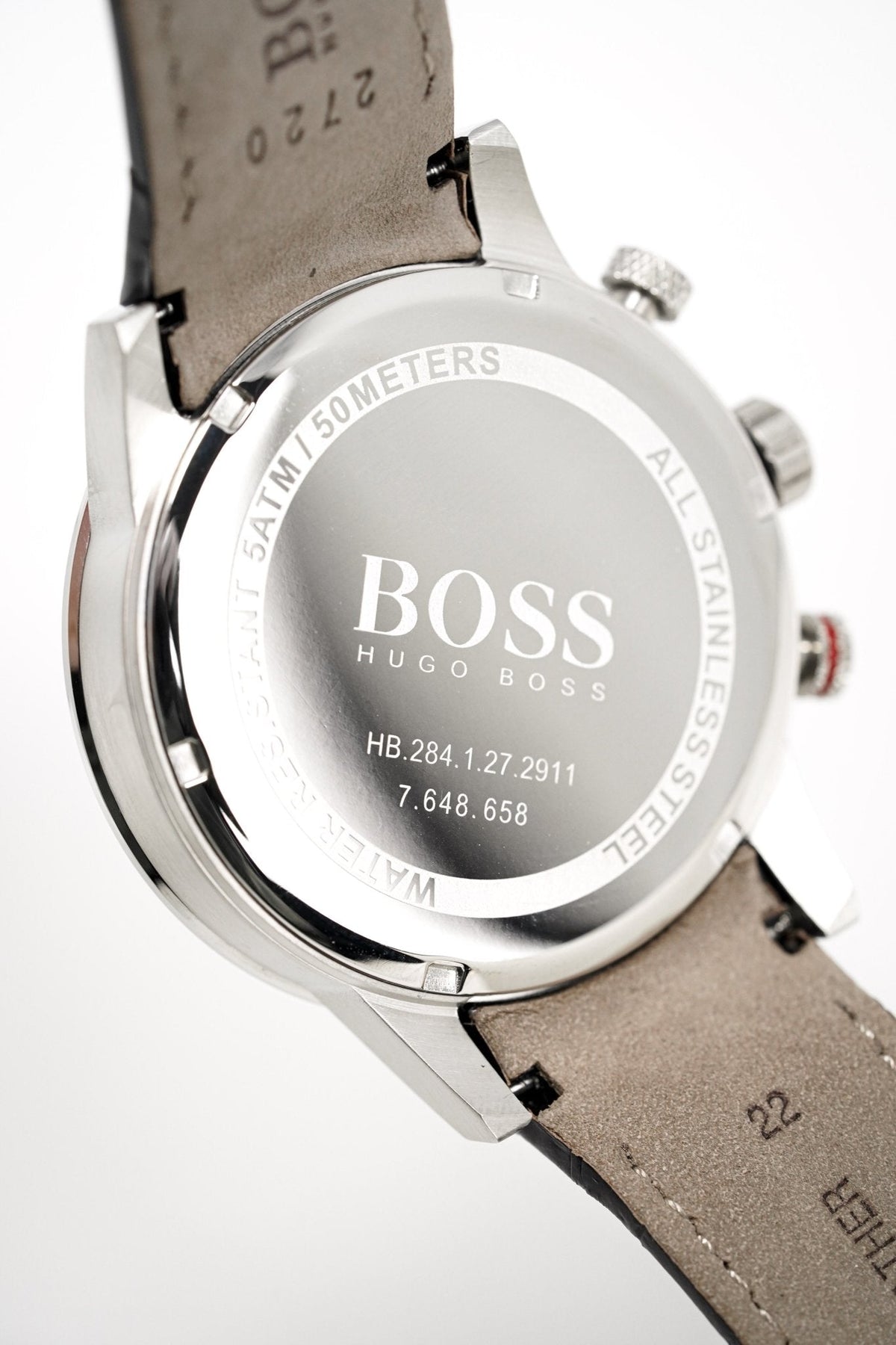 Hugo Boss Men S Watch Chronograph Rafale Black Hb1513390 -korean beauty