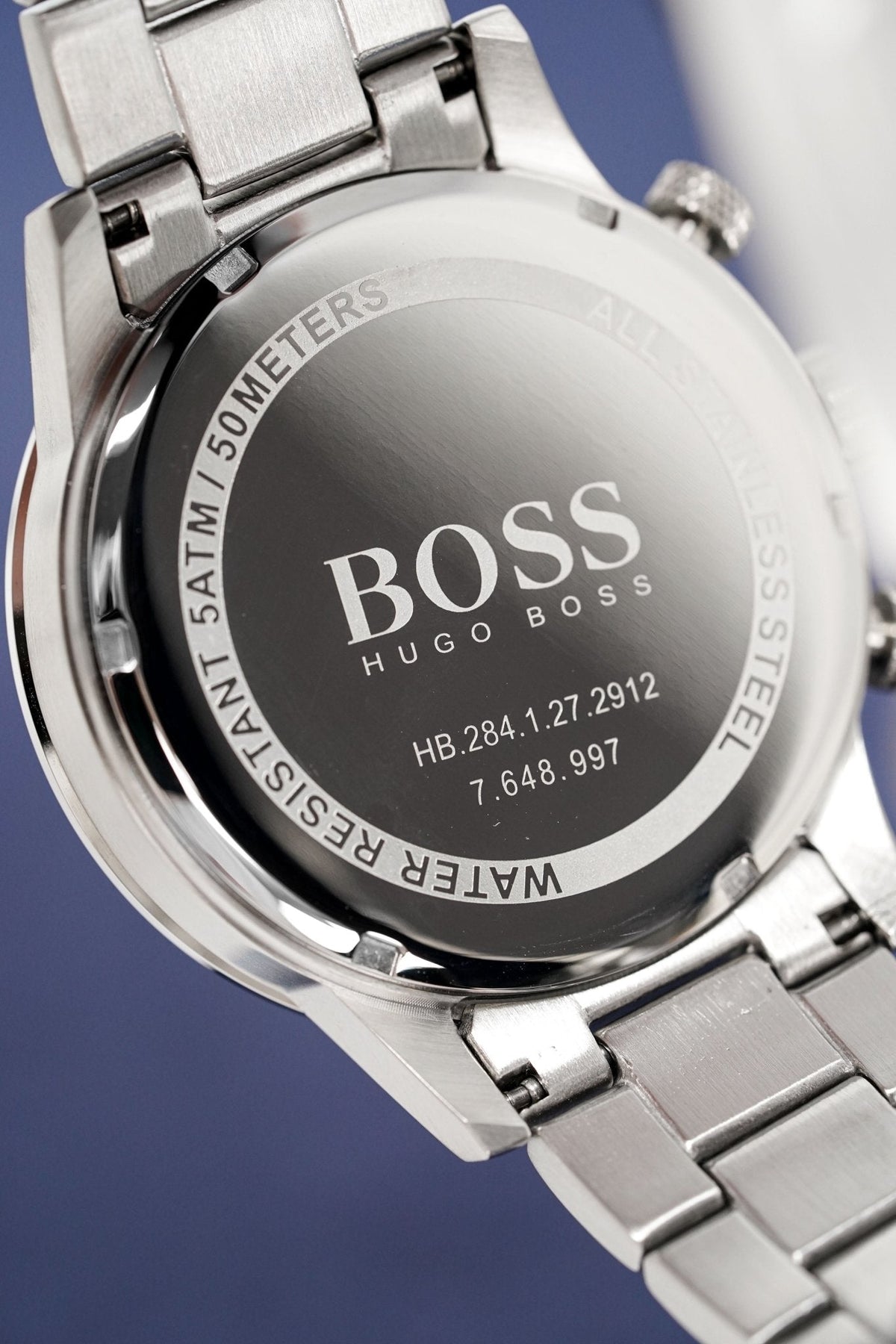 Hugo Boss Men S Watch Chronograph Rafale Blue Hb1513510 -korean beauty