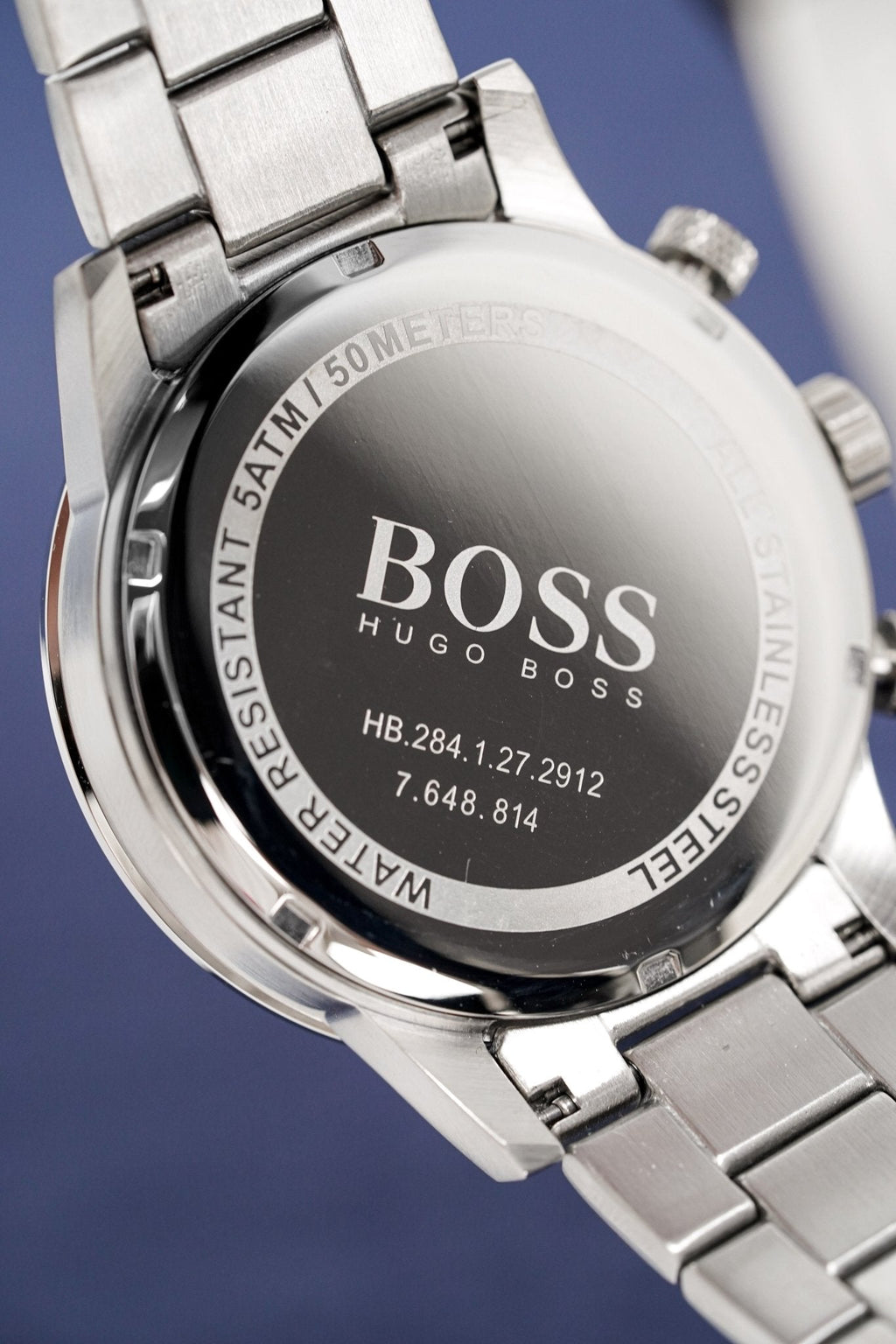 Hugo Boss Men S Watch Chronograph Rafale Silver Hb1513511 -korean beauty