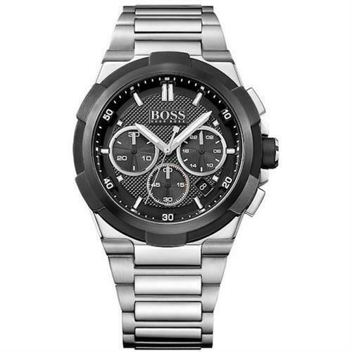 Hugo Boss Men S Watch Chronograph Supernova Black Hb1513359 -korean beauty