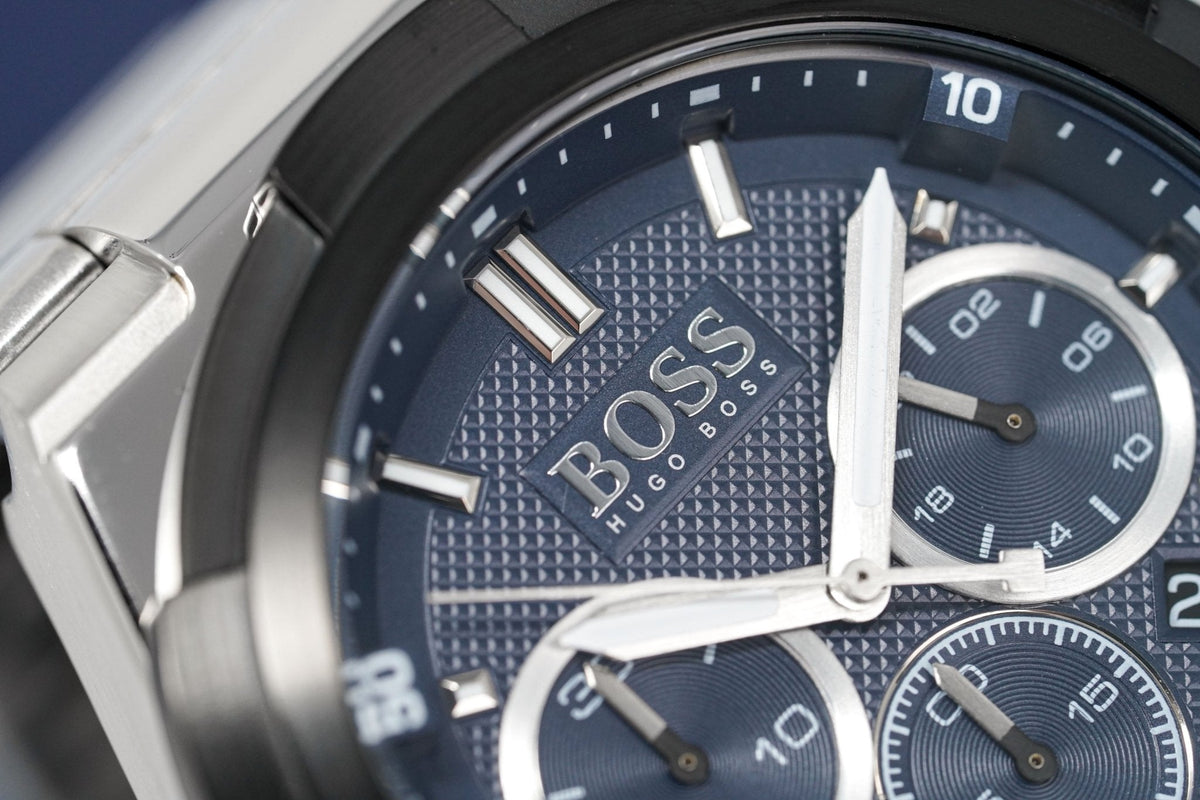 Hugo Boss Men S Watch Chronograph Supernova Blue Hb1513360 -korean beauty