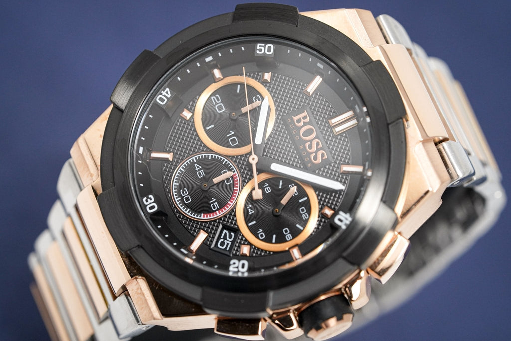 Hugo Boss Men S Watch Chronograph Supernova Two Tone Hb1513358 1 -korean beauty