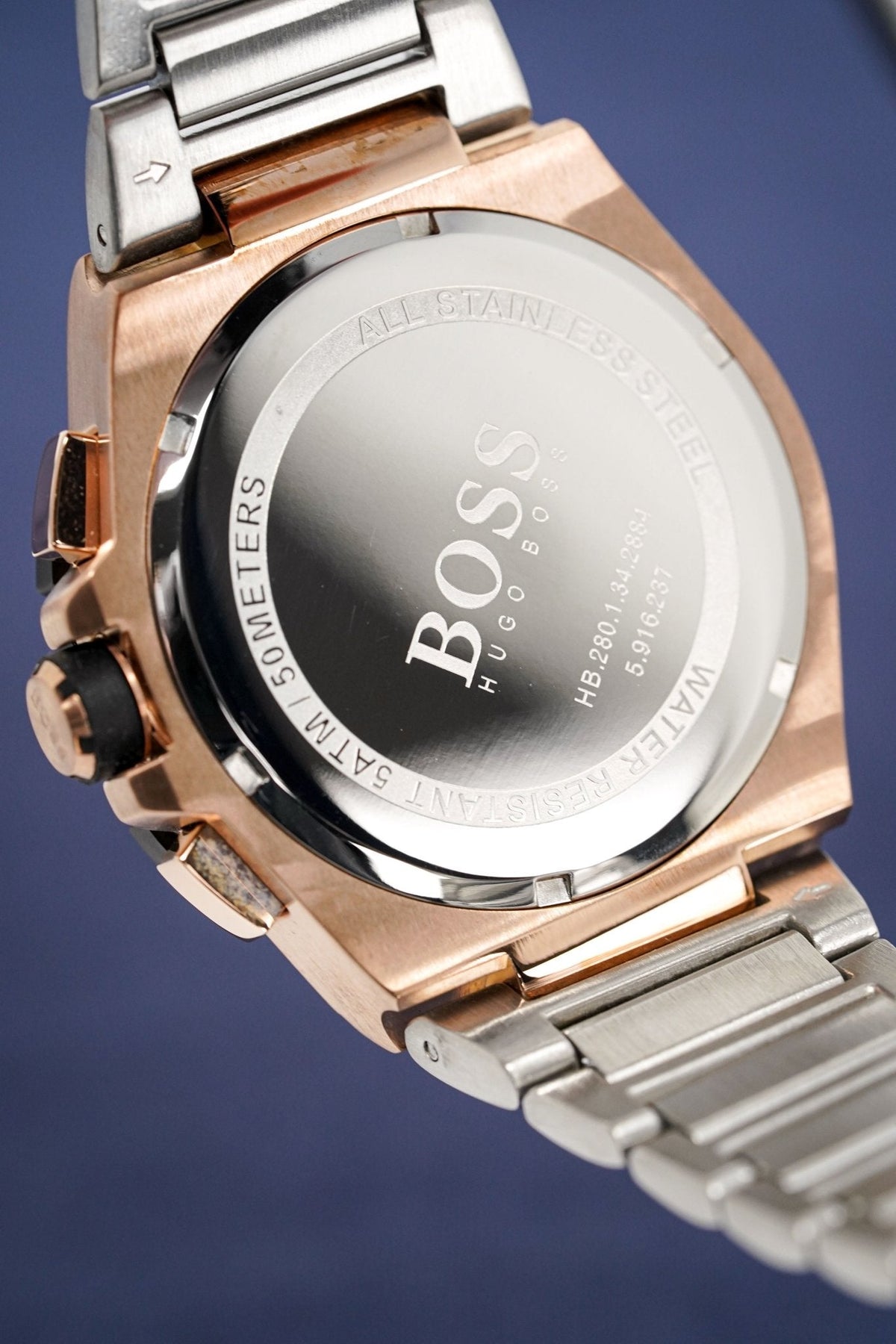 Hugo Boss Men S Watch Chronograph Supernova Two Tone Hb1513358 1 -korean beauty