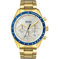 Hugo Boss Men S Watch Chronograph Trophy Gold Hb1513631 -korean beauty