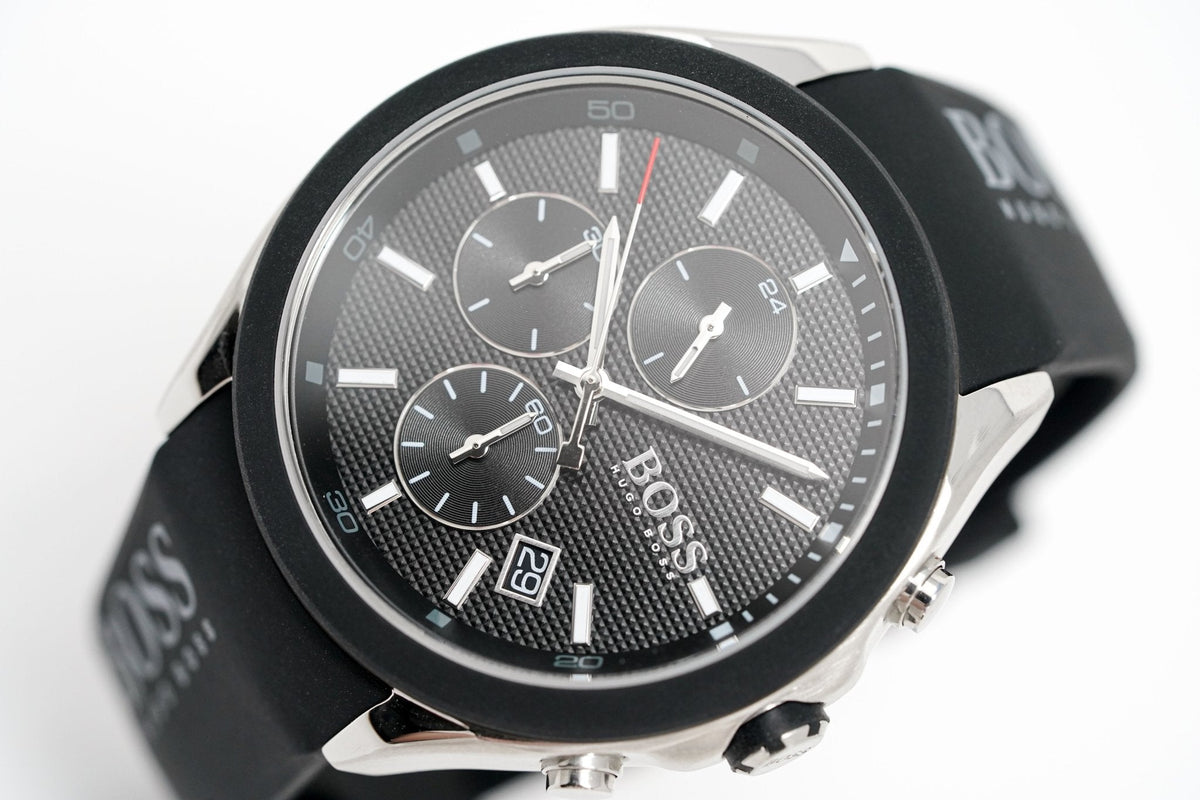 Hugo Boss Watch Velocity Black Hb1513716 -korean beauty