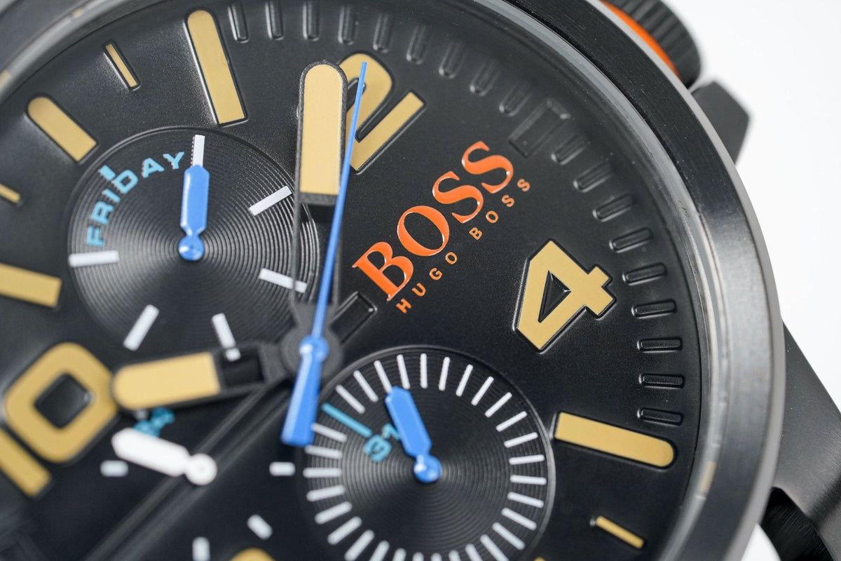 Hugo Boss Orange Men S Watch Detroit Black Hb1550011 -korean beauty
