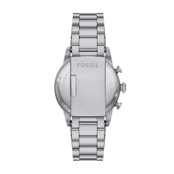 Fossil Sport Tourer Chronograph Stainless Steel Bracelet Blue Dial Men S Watch Fs6047 -korean beauty