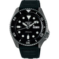 Seiko 5 Sports Auto Mens Black Watch Srpd65k3 -korean beauty