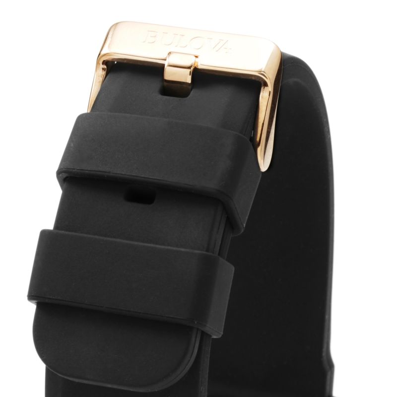 Gents Sutton Black Strap Watch 98a304 -korean beauty