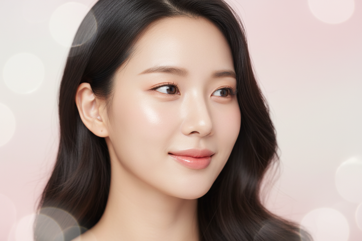 K-Beauty Korean Woman Banner