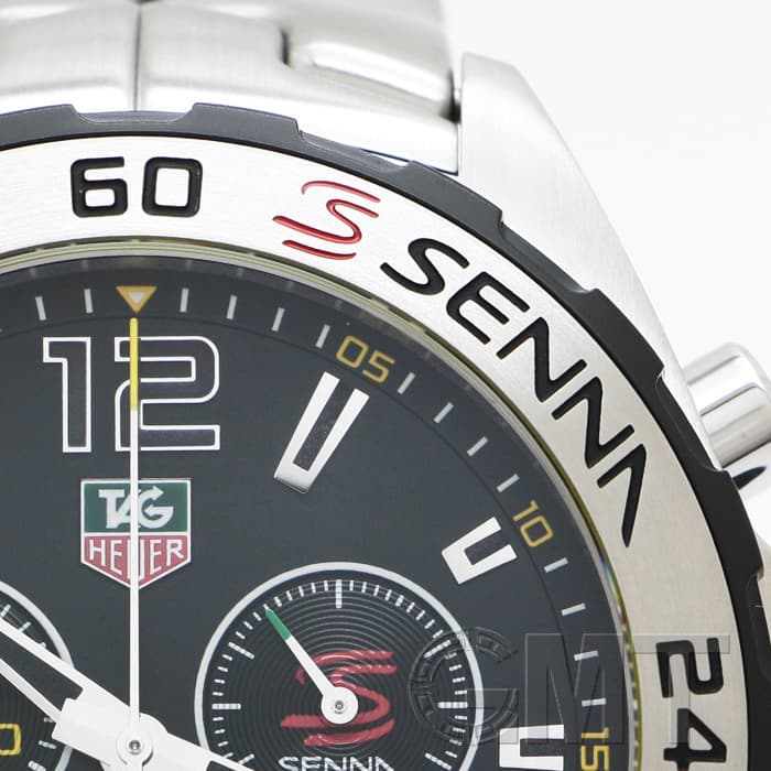 Tag Heuer Formula 1 Senna Limited Edition Chronograph Black Dial Silver Steel Strap Watch For Men Caz1013 Ba0883 -korean beauty