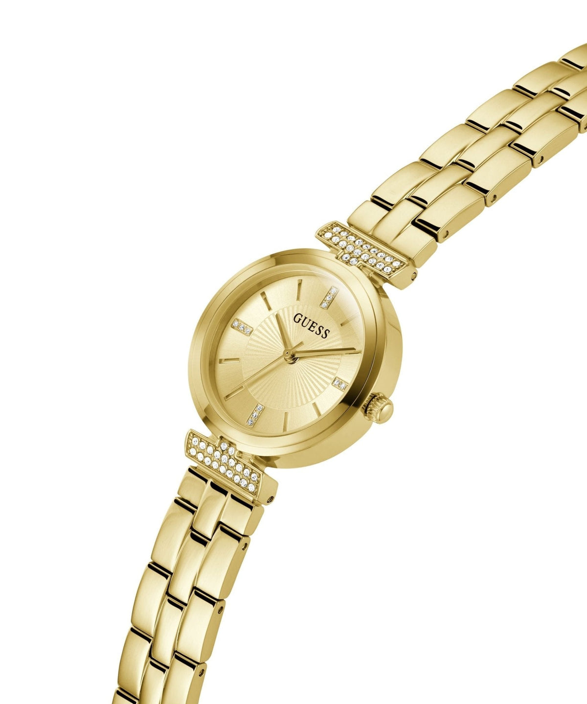 Ladies Array Gold Tone Recycled Steel Watch Gw0762l2 -korean beauty