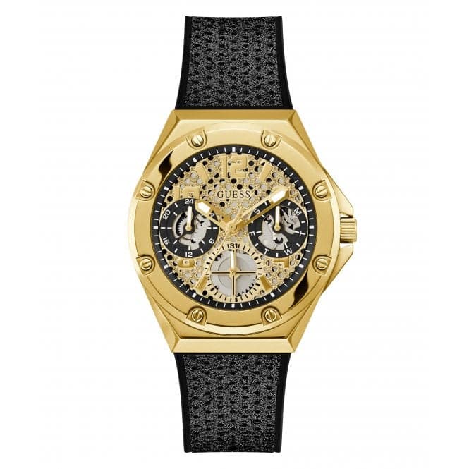 Guess Watches Ladies Asteria Gold Tone Watch Gw0620l2 -korean beauty