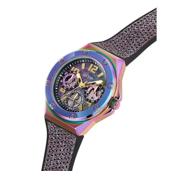 Guess Watches Ladies Asteria Iridescent Watch Gw0620l4 -korean beauty