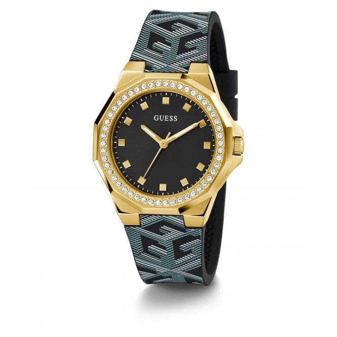 Guess Watches Ladies Avril Gold Tone Watch Gw0598l2 -korean beauty