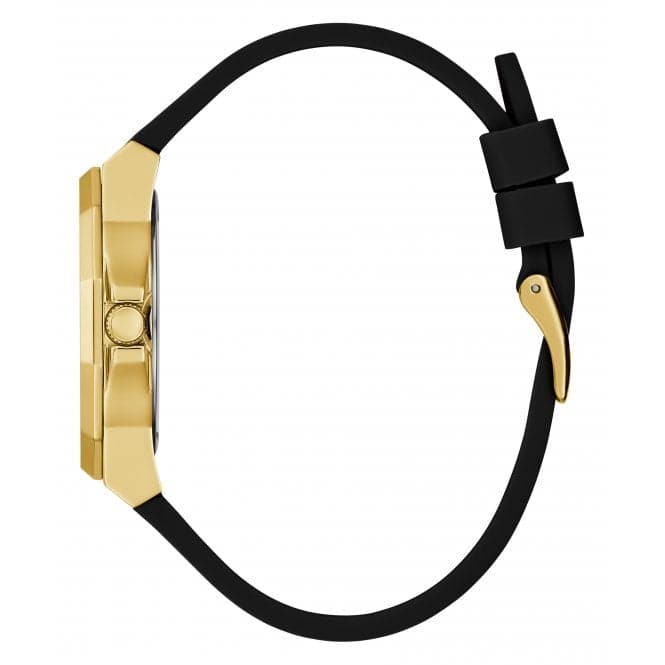 Guess Watches Ladies Avril Gold Tone Watch Gw0598l2 -korean beauty