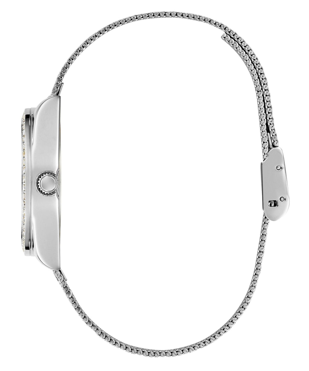 Ladies Boa Silver Tone Mesh Watch Gw0748l1 -korean beauty