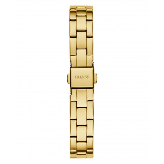 Guess Watches Ladies Brilliant Gold Tone Watch Gw0611l2 -korean beauty