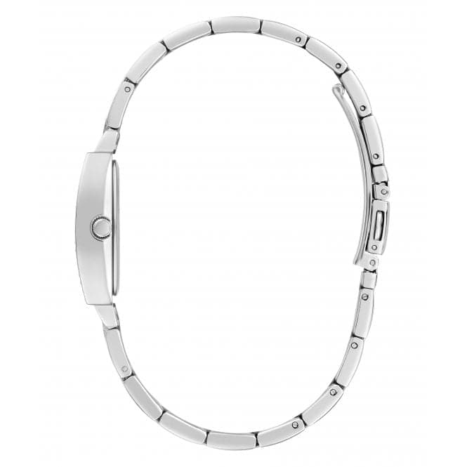 Guess Watches Ladies Brilliant Silver Tone Watch Gw0611l1 -korean beauty