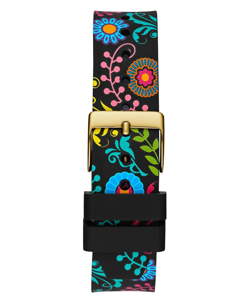 Ladies Calaverta Gold Tone Silicone Watch Gw0754l1 -korean beauty