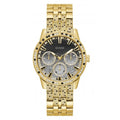 Guess Watches Ladies Cascade Stainless Steel Gold Tone Watch Gw0365l2 -korean beauty