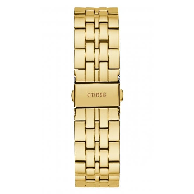 Guess Watches Ladies Cascade Stainless Steel Gold Tone Watch Gw0365l2 -korean beauty