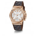 Guess Watches Ladies Charisma Rose Gold Tone Watch Gw0621l5 -korean beauty