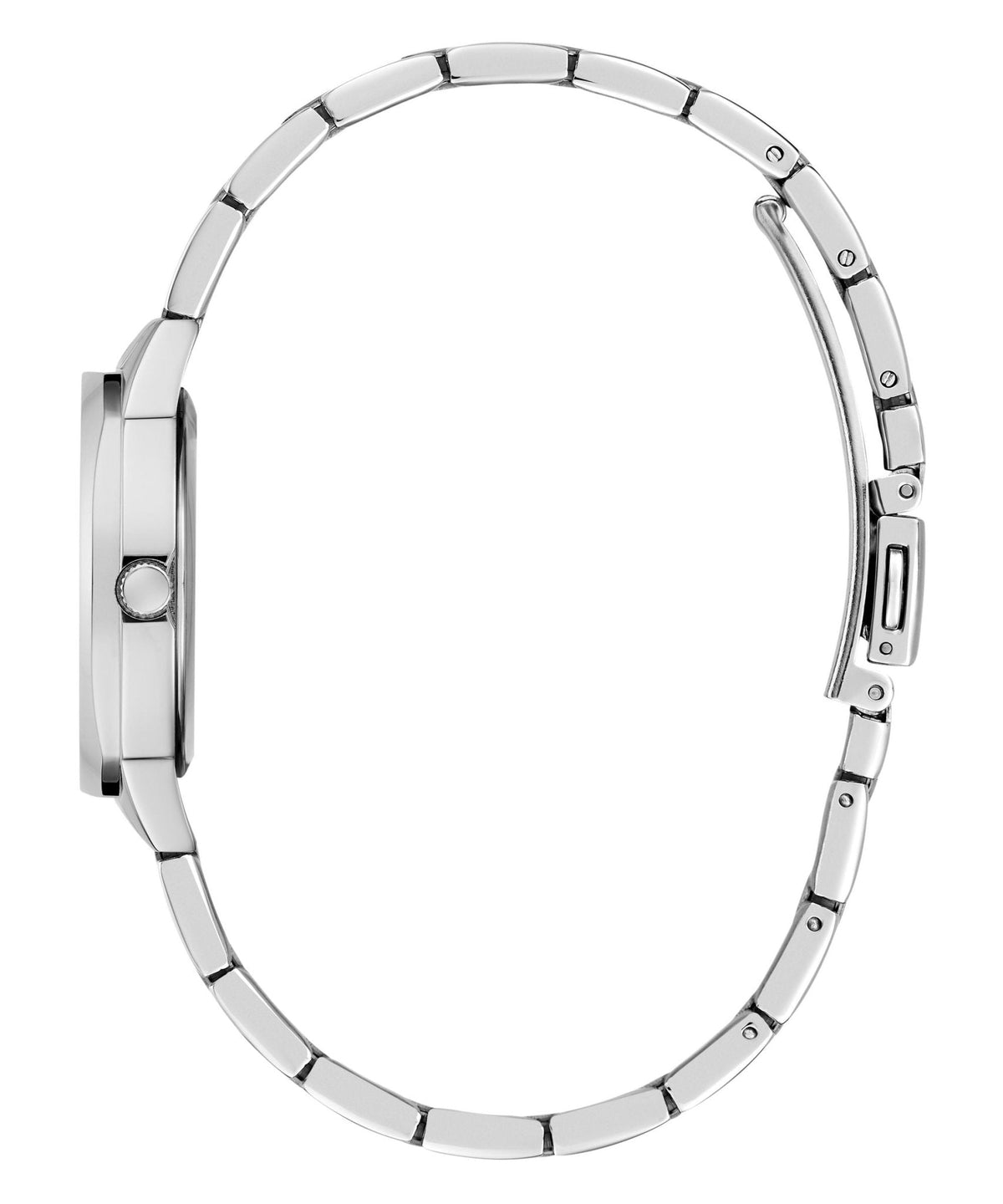 Ladies Charlotte Silver Tone Stainless Steel Watch Gw0767l1 -korean beauty