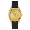 Guess Watches Ladies Cubed Gold Tone Watch Gw0665l1 -korean beauty