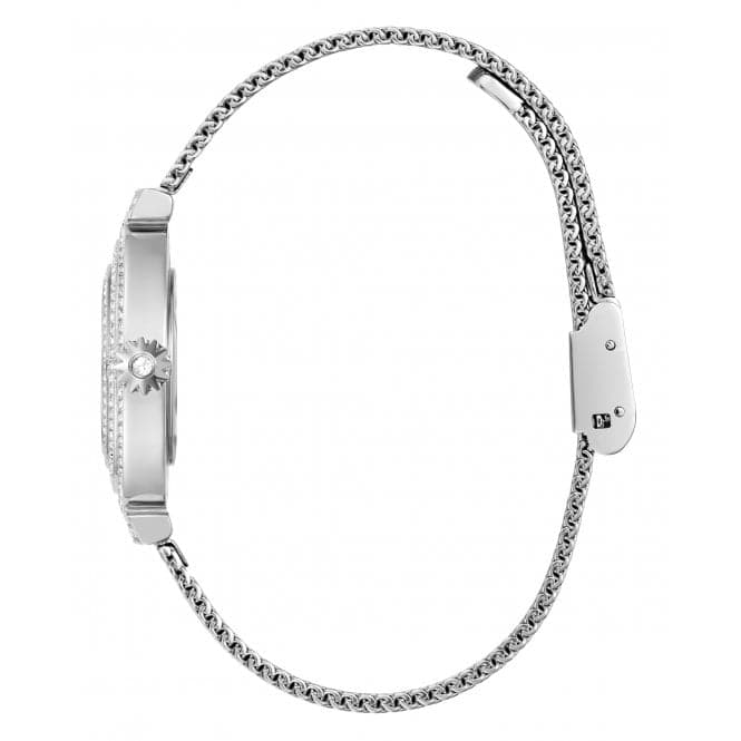 Guess Watches Ladies Dream Stainless Steel Silver Watch Gw0550l1 -korean beauty