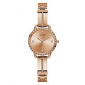 Guess Watches Ladies Dress Stainless Steel Rose Gold Watch Gw0022l3 -korean beauty